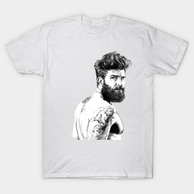 Jonny T-Shirt by davidfarquhar